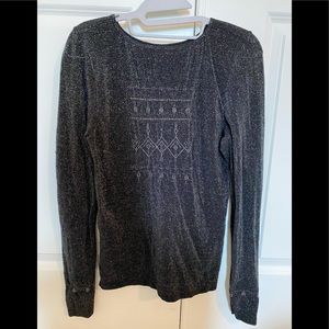 Victoria’s Secret sparkly stretchy top EUC!!